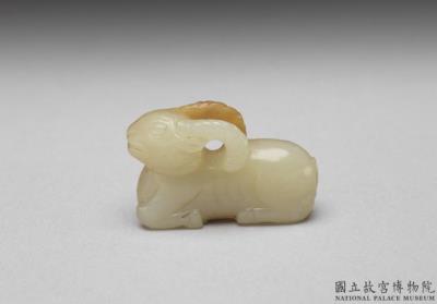 图片[2]-Jade goat, Qing dynasty (1644-1911)-China Archive